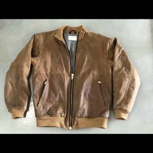 Filson Wool-lined Tin Cloth Bomber Jacket
